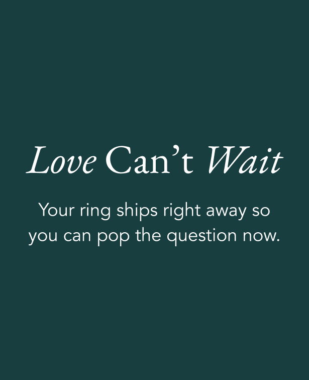 Ready to Ship Engagement Rings