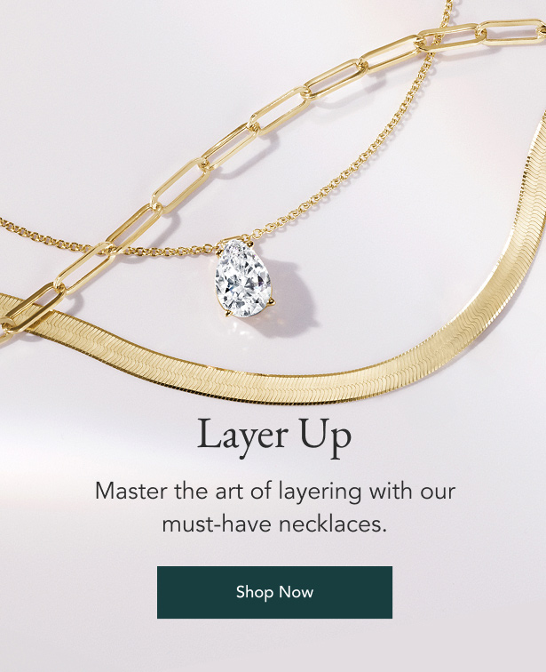 Gold chain necklaces.