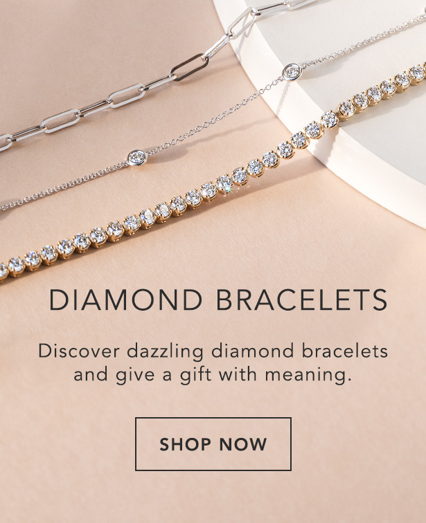 Variety of diamond bracelets