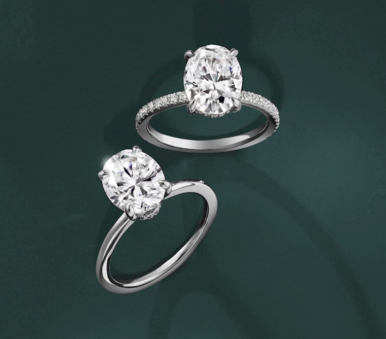 Ready to Ship Diamond Engagement Rings