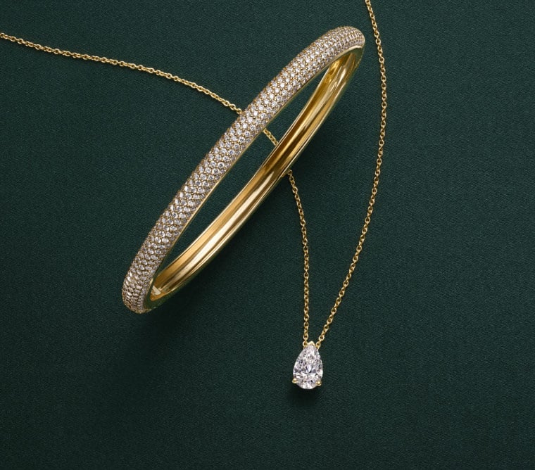 Assortment of Gold and Diamond Fine Jewelry