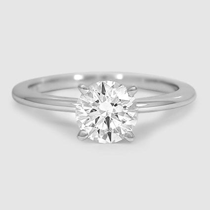 Platinum four-prong comfort fit 1.5mm 