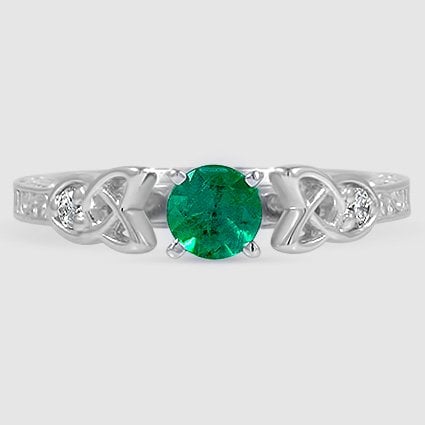 18K White Gold aberdeen celtic 