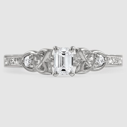 18K White Gold aberdeen celtic 