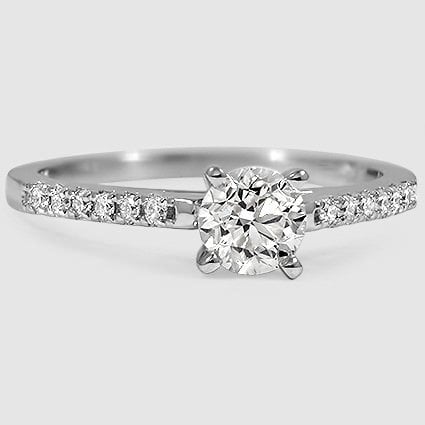 18K White Gold sonora 