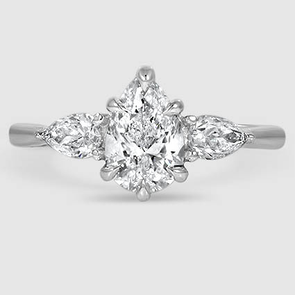 Platinum opera three stone 