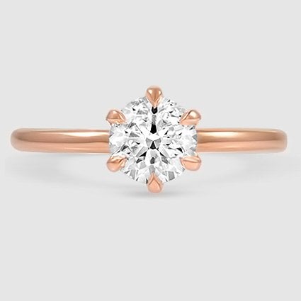 14K Rose Gold esme 1.8mm 
