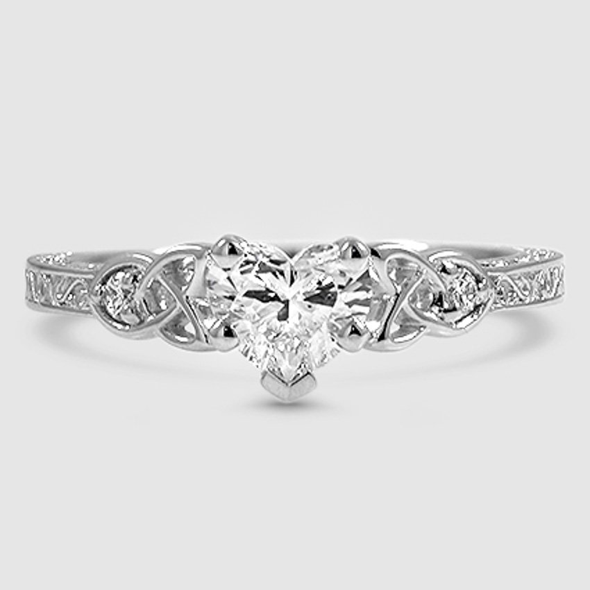 18K White Gold aberdeen celtic 