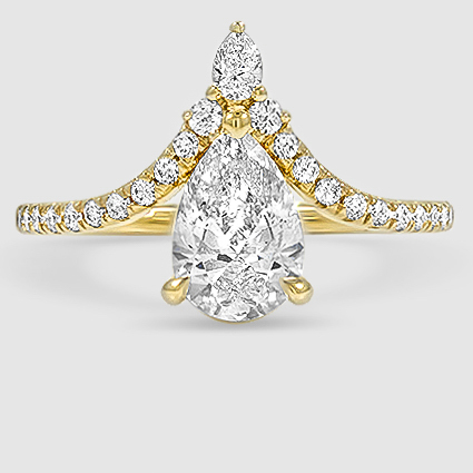 18K Yellow Gold nouveau 