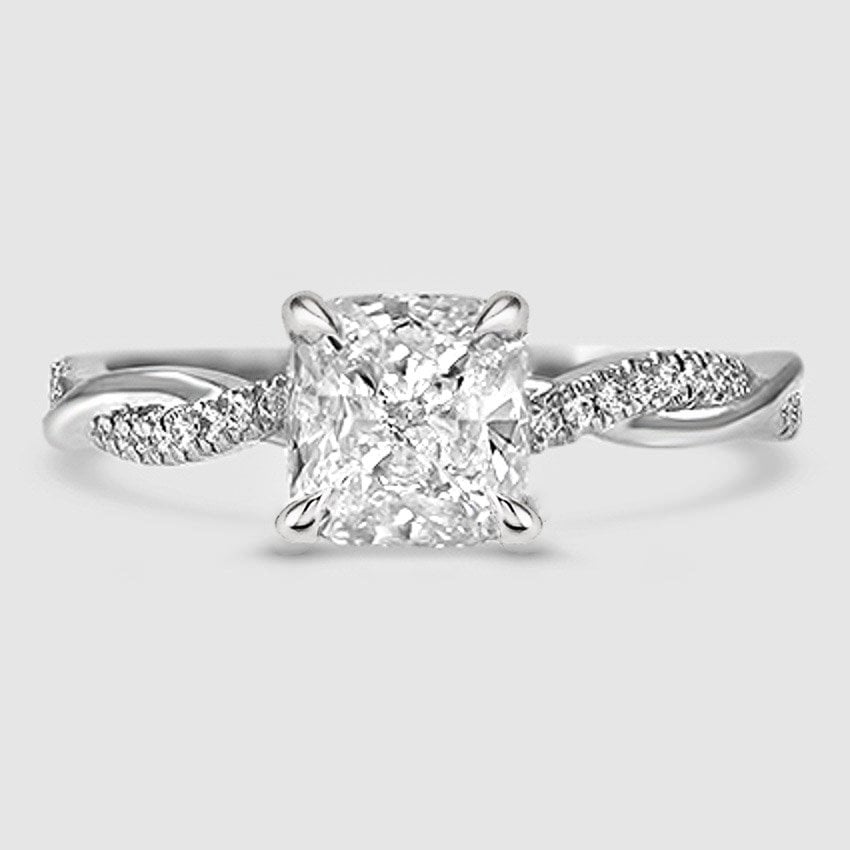 Platinum petite twisted vine 