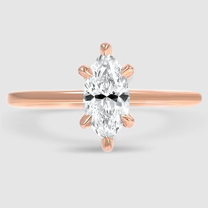 14K Rose Gold lumiere 