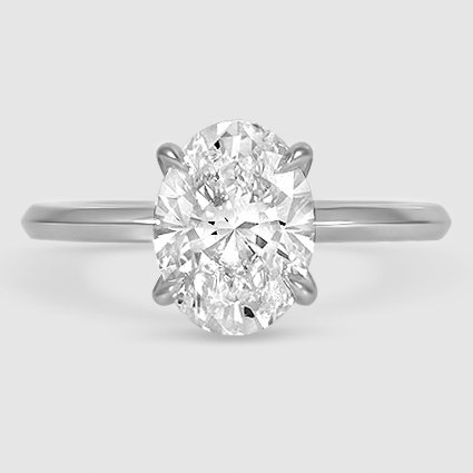 Platinum hazel solitaire 