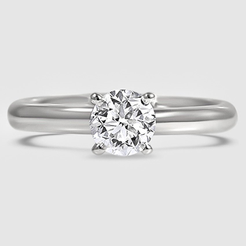 18K White Gold comfort fit 2.5mm 