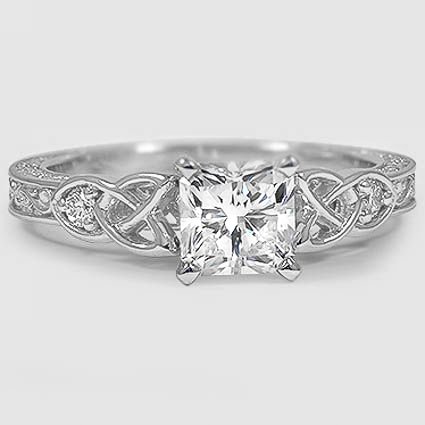 18K White Gold aberdeen celtic 