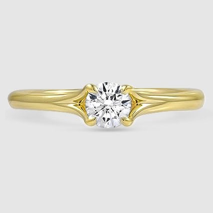 Product ID 3995491 18K Yellow Gold reverie solitaire 