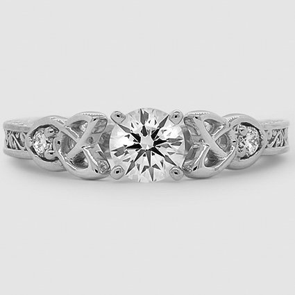 18K White Gold aberdeen celtic 