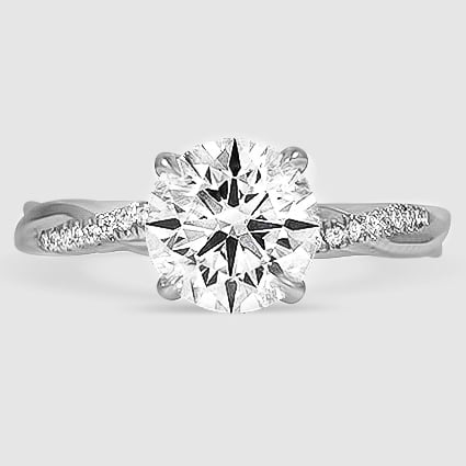 Platinum petite twisted vine 