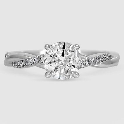 Platinum petite twisted vine 
