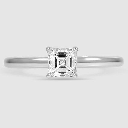 Platinum elodie 1.8mm solitaire 