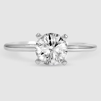 Platinum four-prong comfort fit 1.5mm 
