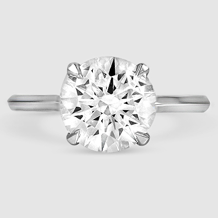 Platinum hazel solitaire 