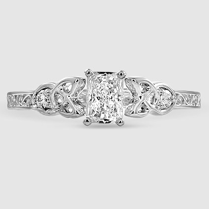 18K White Gold aberdeen celtic 