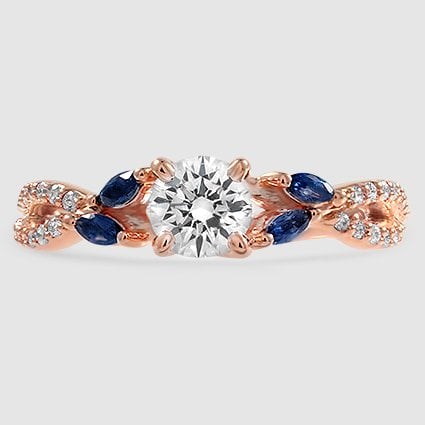 14K Rose Gold luxe willow 