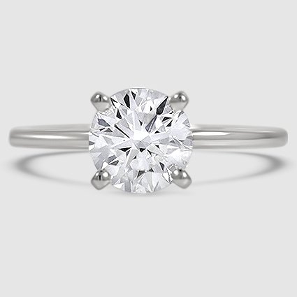 Platinum four-prong comfort fit 1.5mm 