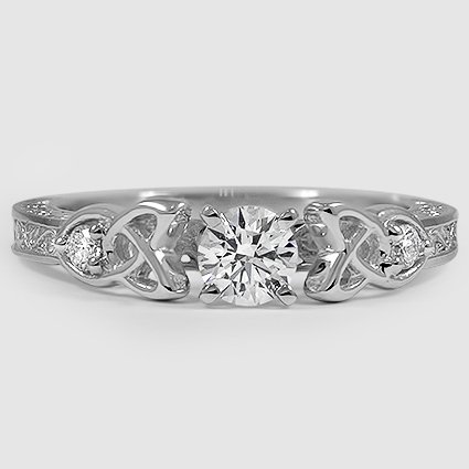 18K White Gold aberdeen celtic 