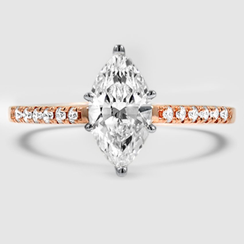 14K Rose Gold sonora 