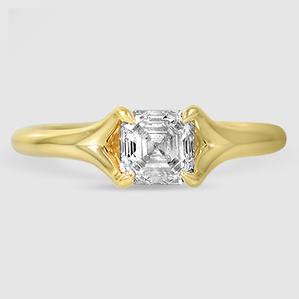 18K Yellow Gold reverie solitaire 