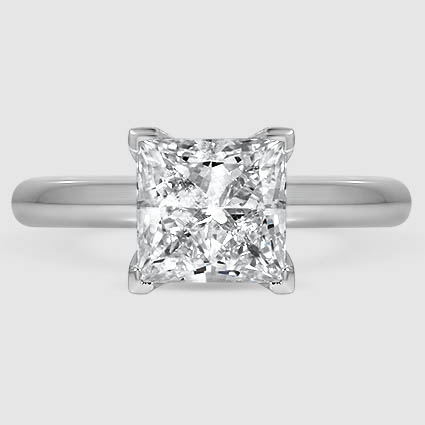 18K White Gold comfort fit 2.5mm 