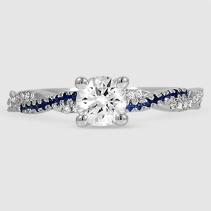 Platinum petite luxe twisted vine 