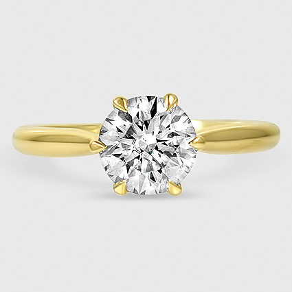 Product ID 3995496 18K Yellow Gold catalina solitaire 