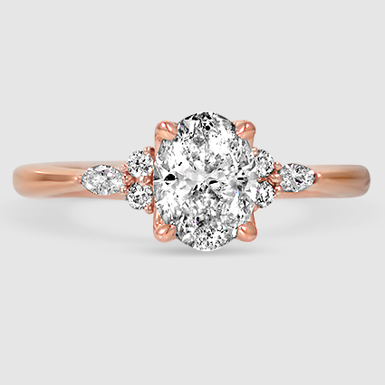 14K Rose Gold nadia 