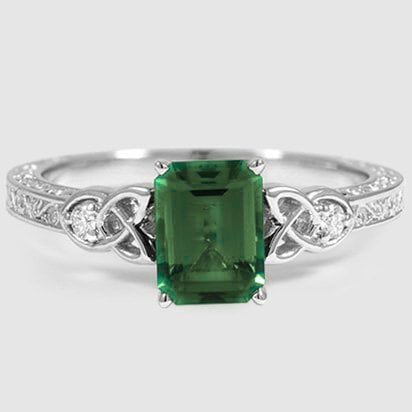 18K White Gold aberdeen celtic 