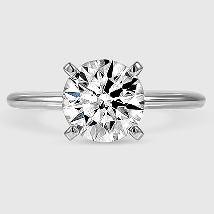 Platinum four-prong comfort fit 1.5mm 
