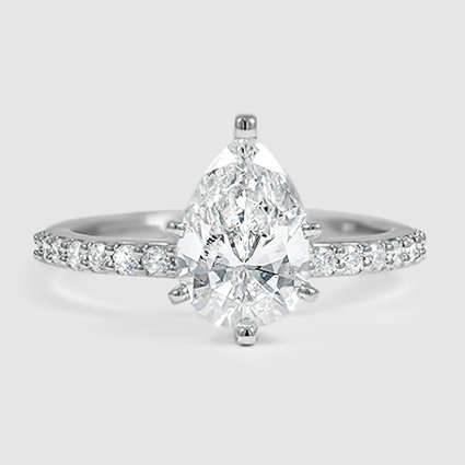 Platinum petite shared prong half coverage 