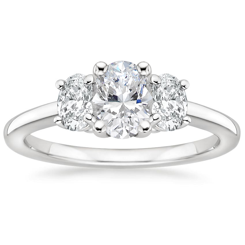 Three Stone Diamond Ring | Capella | Brilliant Earth