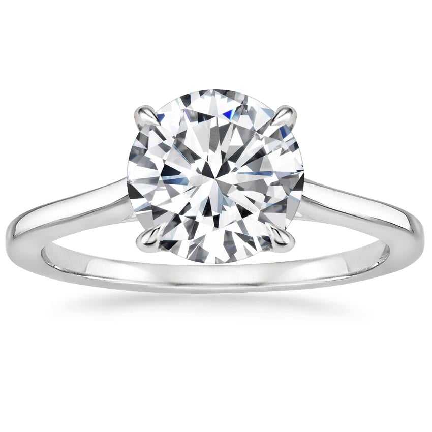 Platinum Provence Ring, large top view