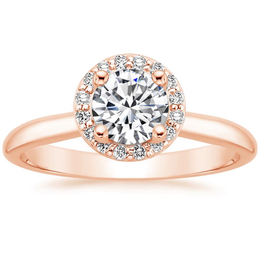 Brilliant earth engagement rings rose gold lab grown the yard