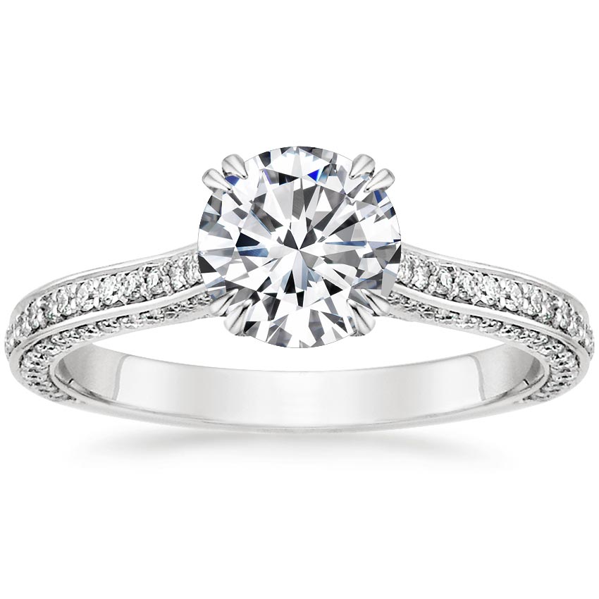 18K White Gold Enchant Diamond Ring