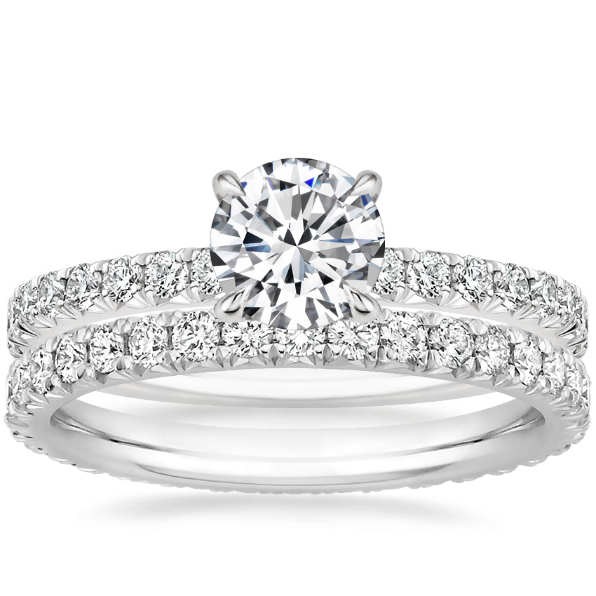 18K White Gold Amelie Diamond Ring (1/3 ct. tw.) with Amelie