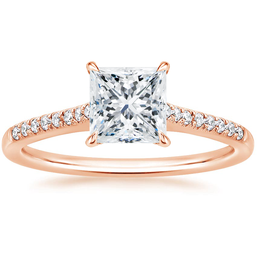 14K Rose Gold Lissome Diamond Ring (1/10 ct. tw.)