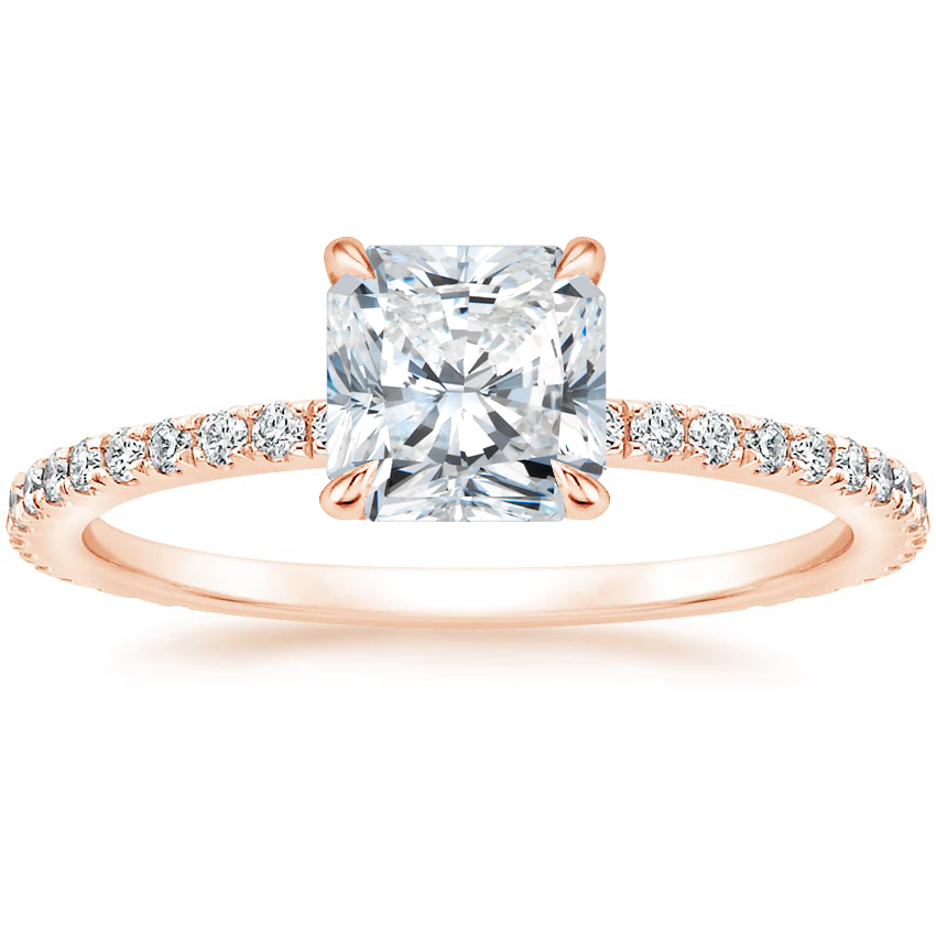 14K Rose Gold Demi Diamond Ring (1/3 ct. tw.)