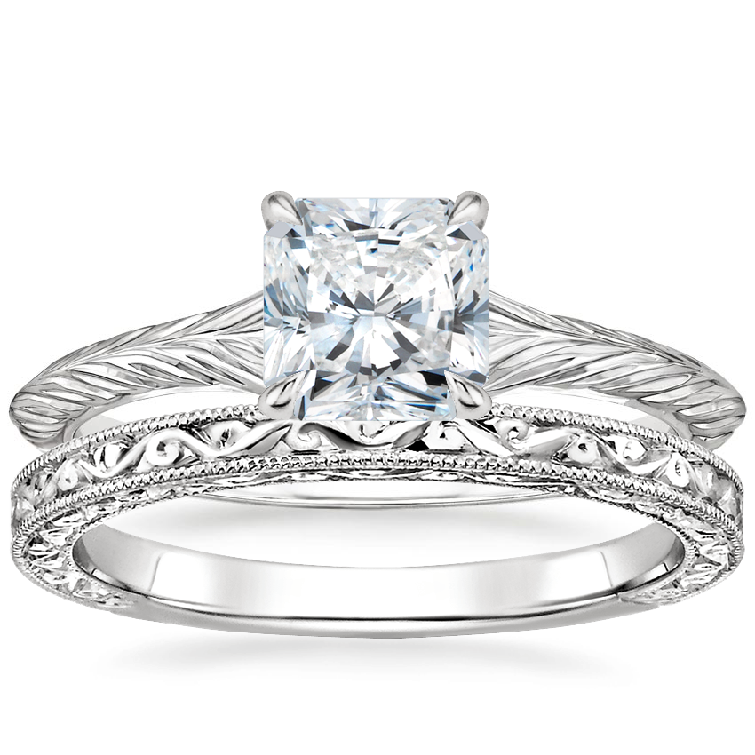 Platinum Canela Ring with Hudson Ring