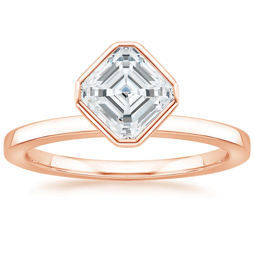 14K Rose Gold Cielo Ring, large top view