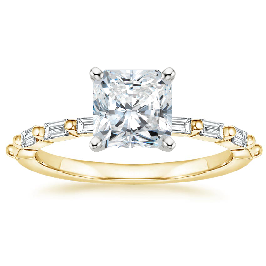 18K Yellow Gold Dominique Diamond Ring (1/3 ct. tw.), large top view