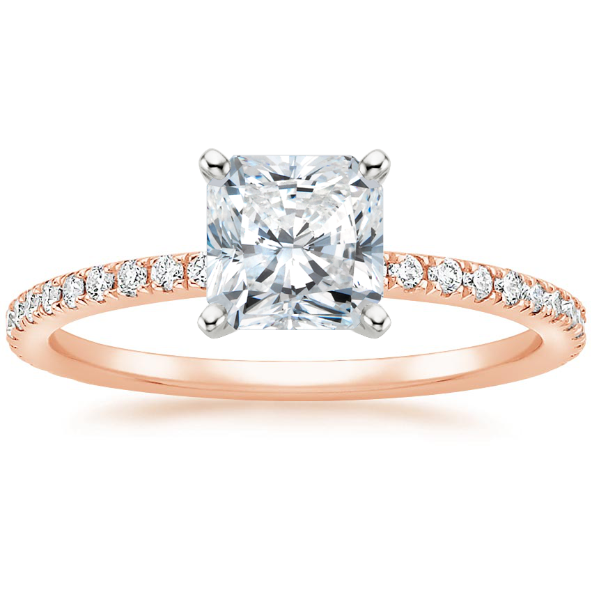14K Rose Gold Luxe Ballad Diamond Ring (1/4 ct. tw.)