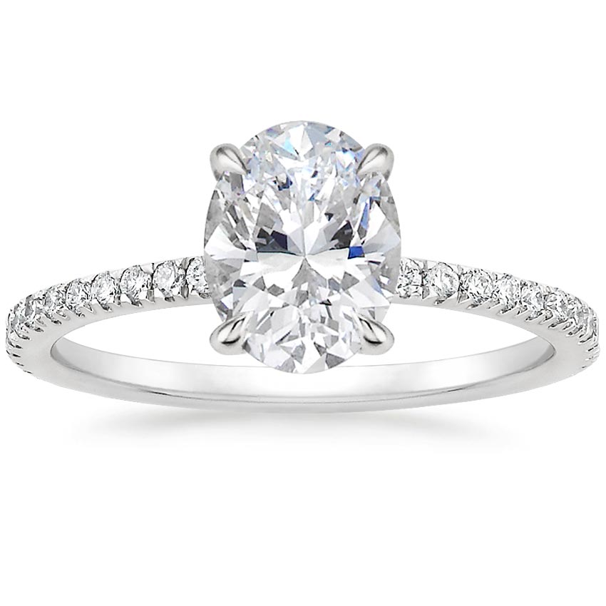 Platinum Luxe Viviana Diamond Ring (1/3 ct. tw.), large top view